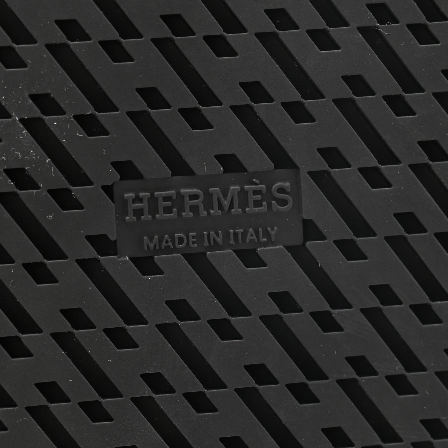 Hermes Calfskin Medor Studded Womens Chypre Sandals 35 Black 7 of 9