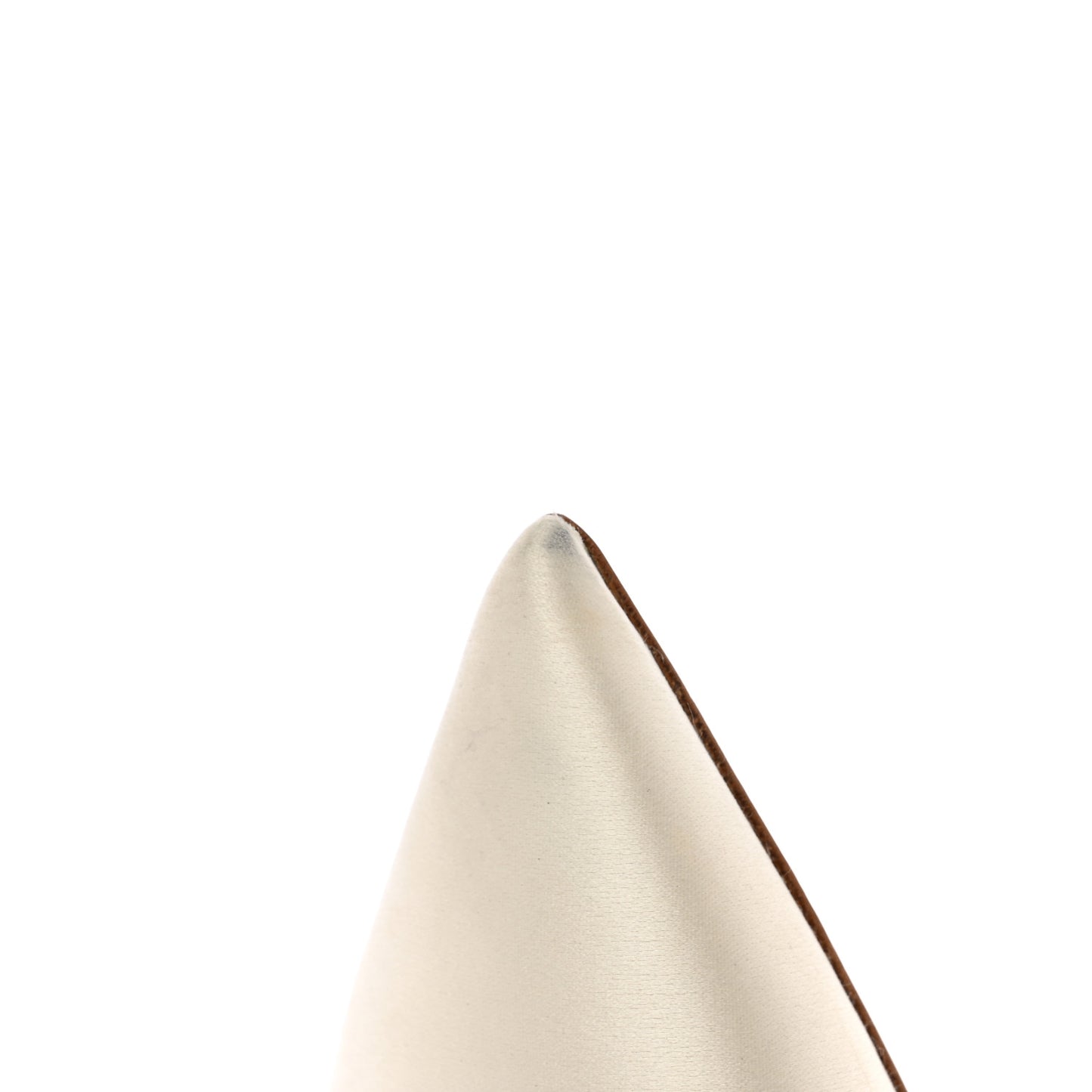 Satin Crystal Saeda 100 Pumps 37 Ivory