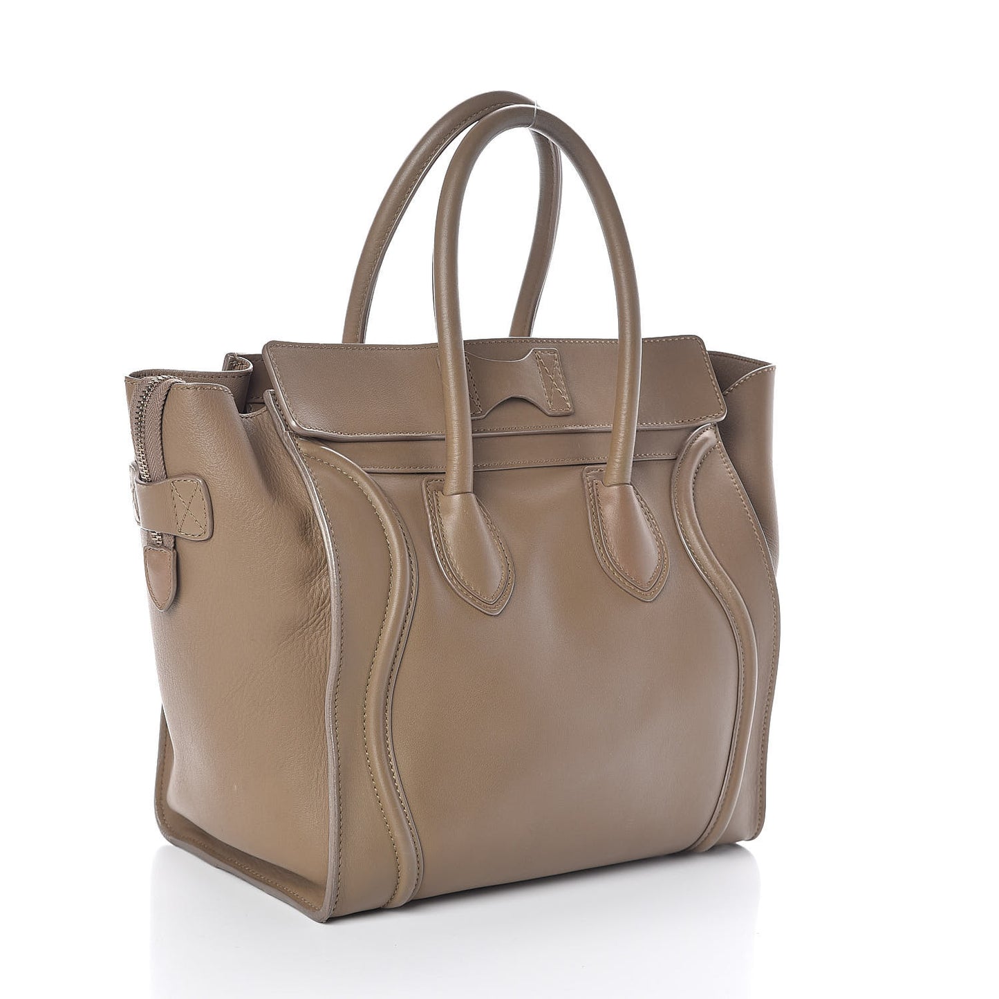 Smooth Calfskin Mini Luggage Dune