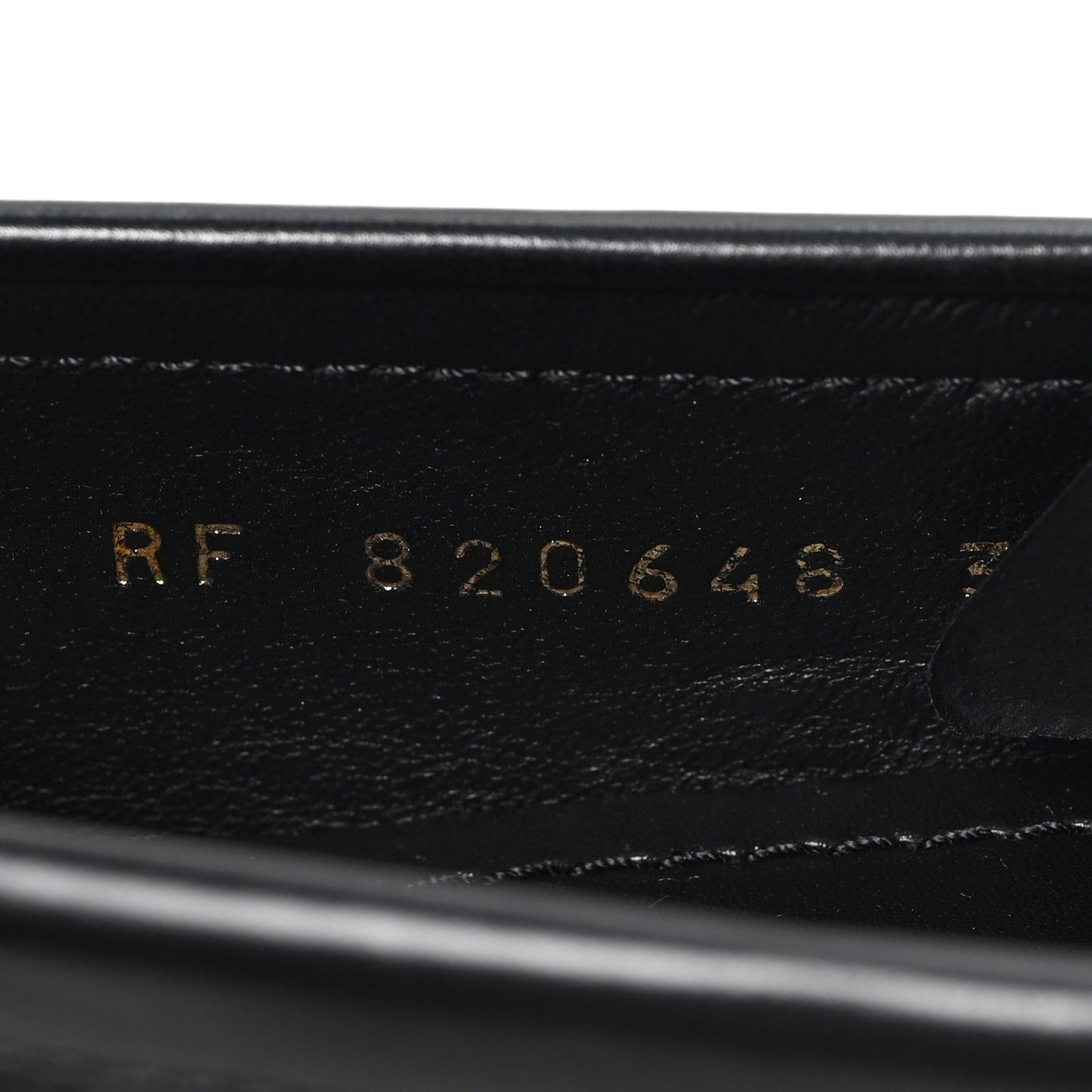 Calfskin Womens Laurent Penny Loafers 37.5 Black