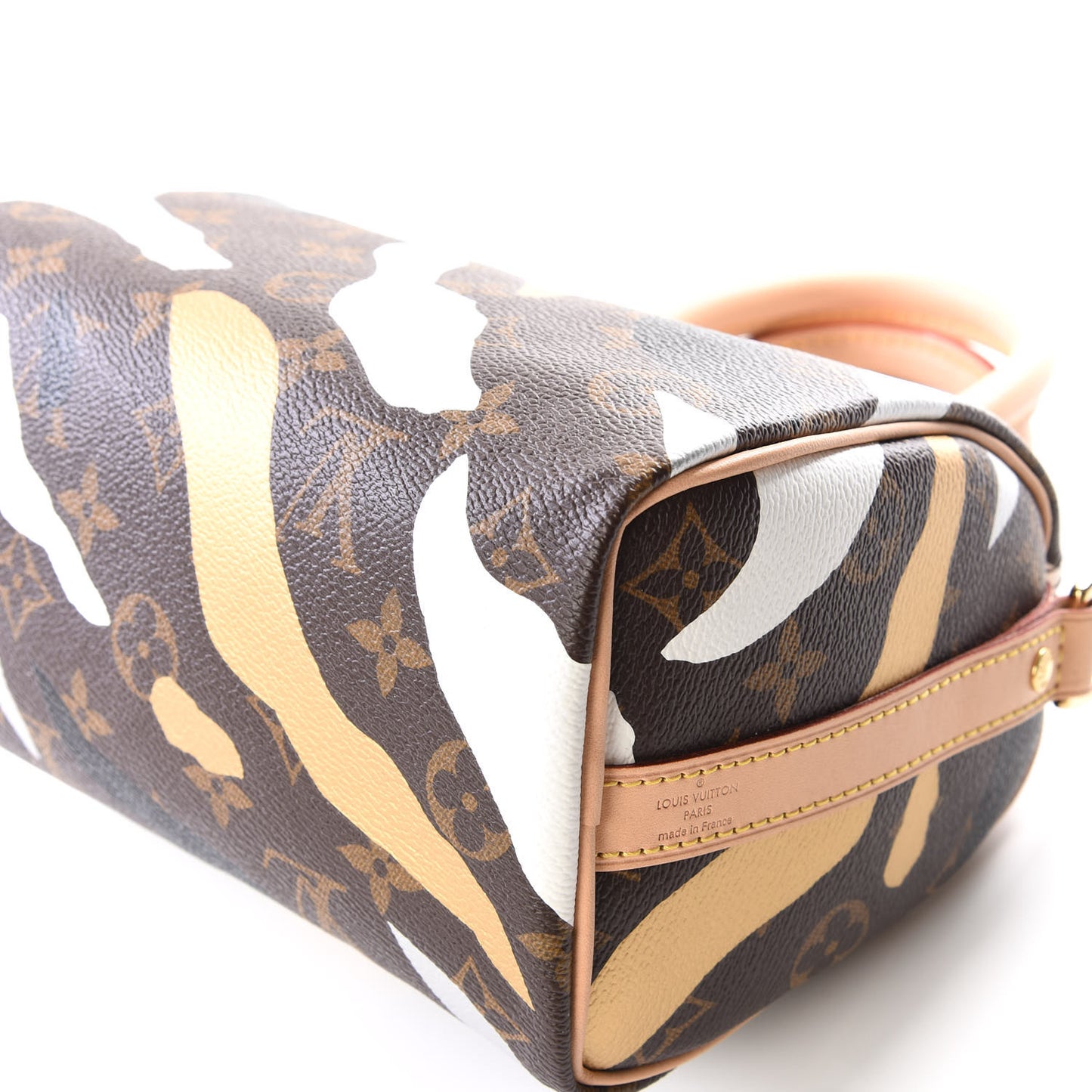 X LOL Monogram Speedy BB Gold Silver