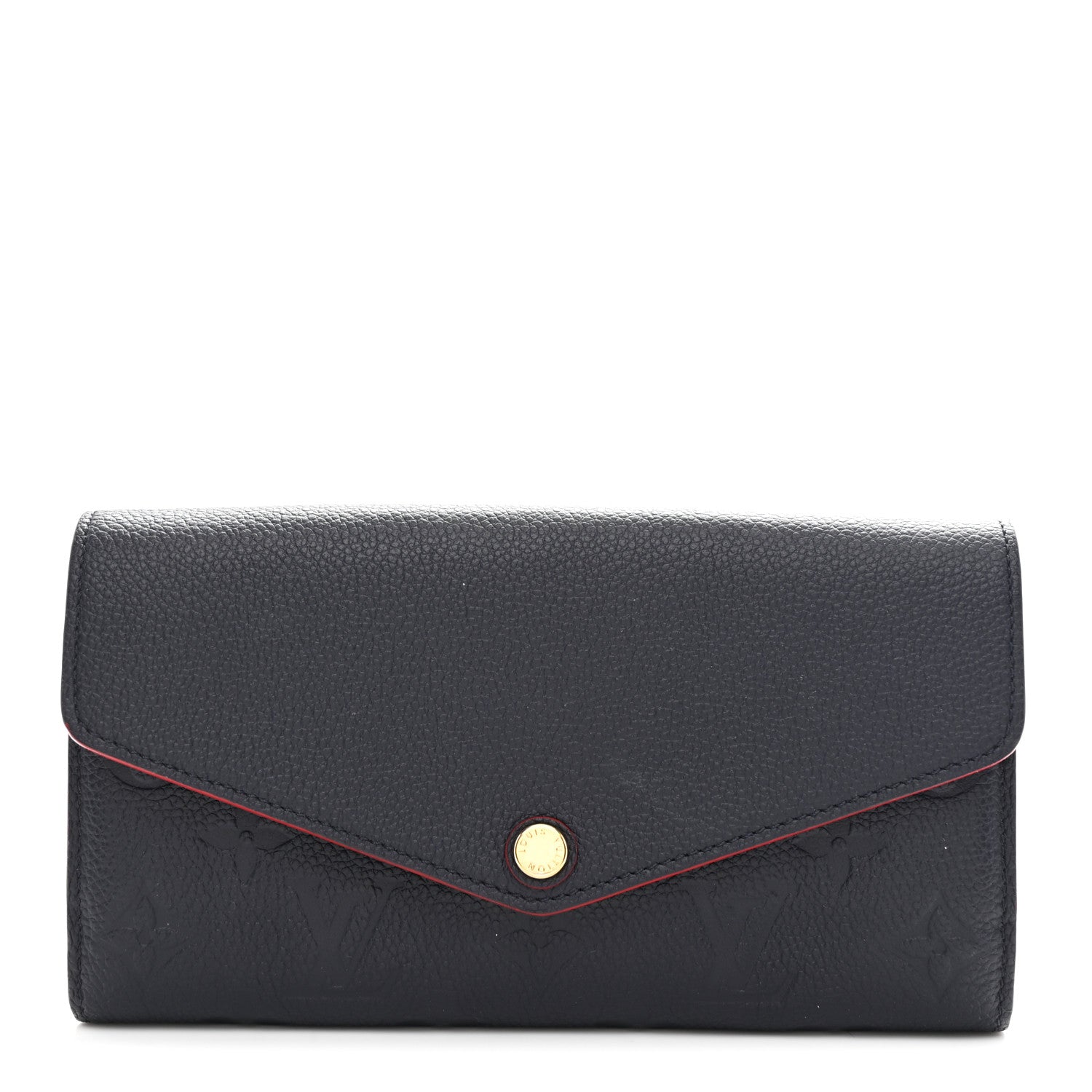 Louis Vuitton Empreinte Sarah Wallet NM Marine Rouge 1 of 8