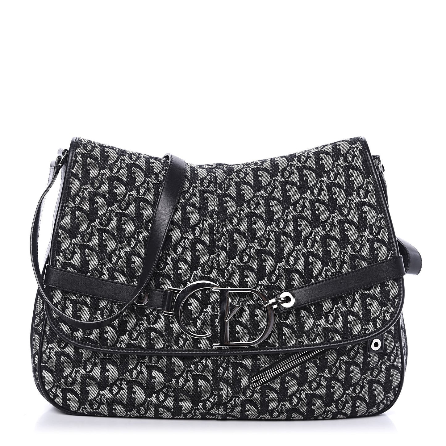 Monogram Messenger Black