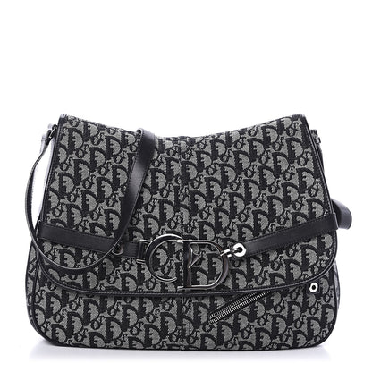 Christian Dior Monogram Messenger Black 1 of 11