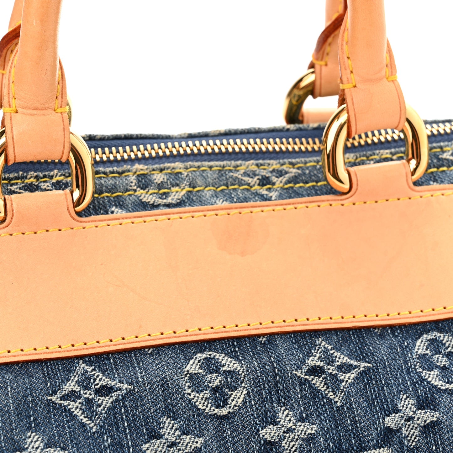 Monogram Denim Neo Speedy Blue