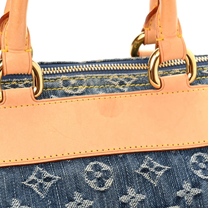 Louis Vuitton Monogram Denim Neo Speedy Blue 10 of 10