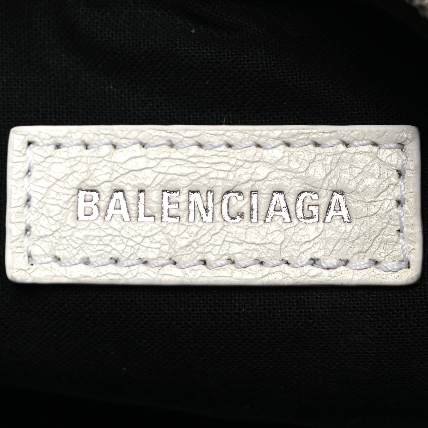 Agneau Arena Le Cagole Shoulder Bag XS Optic White