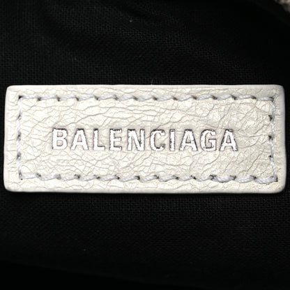 Balenciaga Agneau Arena Le Cagole Shoulder Bag XS Optic White 7 of 11
