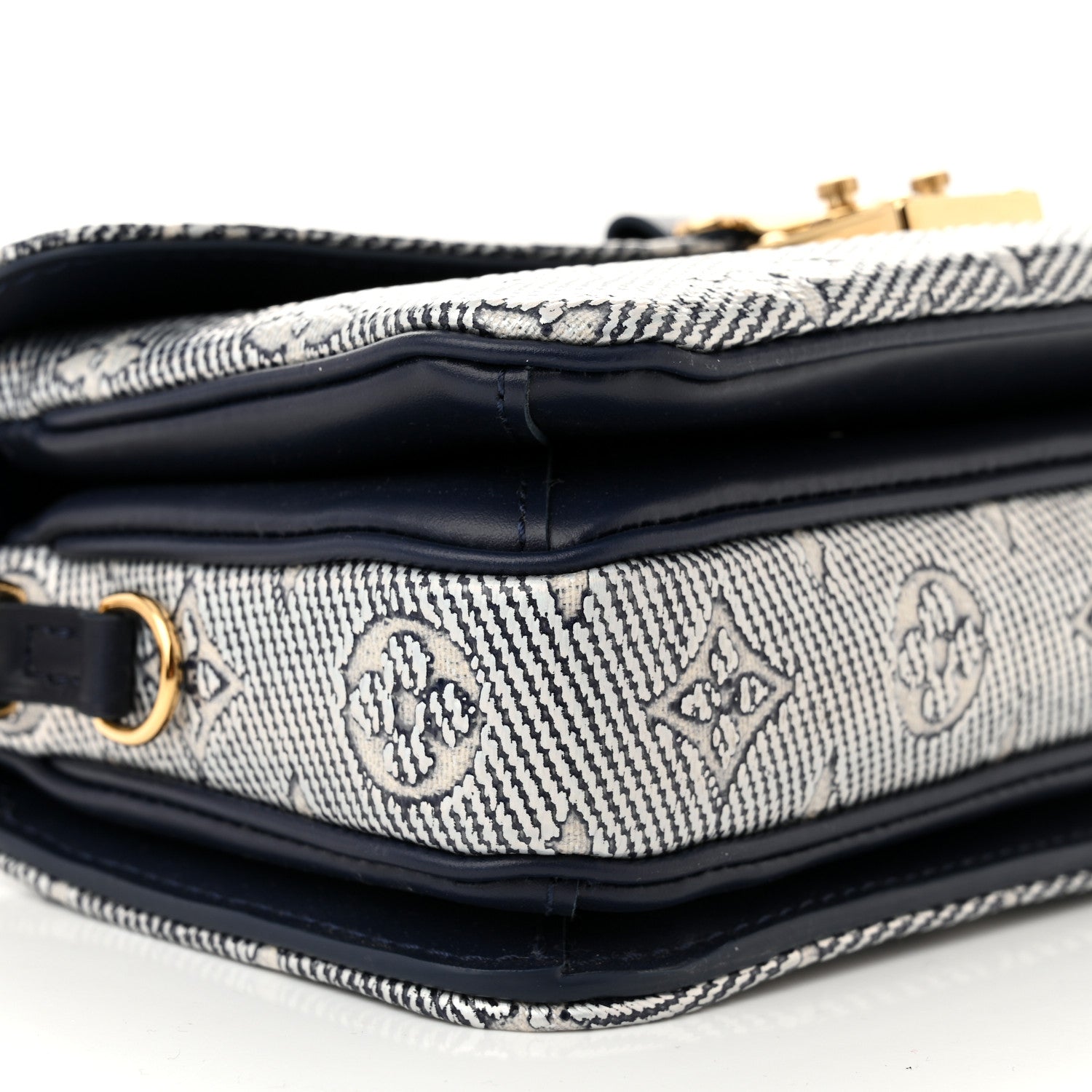 Louis Vuitton Monoglam Pochette Metis East West Blue 8 of 9