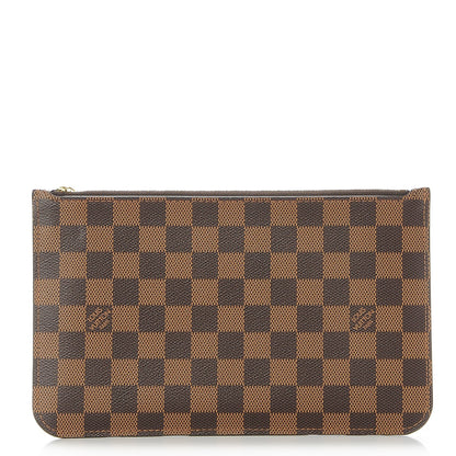 Louis Vuitton Damier Ebene Neverfull MM GM Pochette 1 of 8