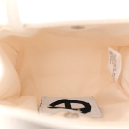 Telfar Vegan Leather Small Shopping Bag White White 5 of 10
