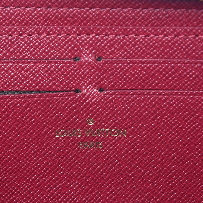 Louis Vuitton Monogram Clemence Wallet Fuchsia 6 of 7