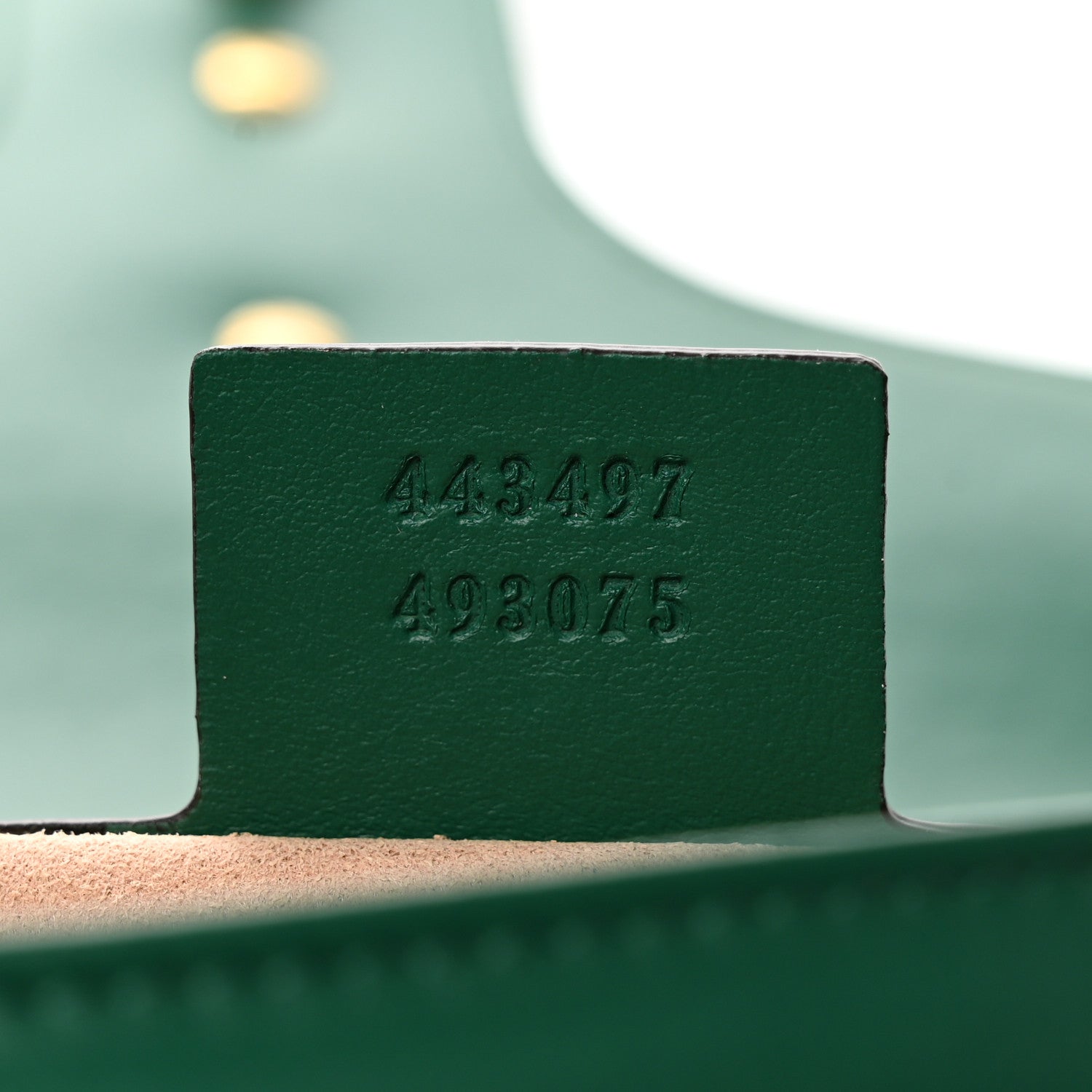 Gucci Calfskin Matelasse Small GG Marmont Shoulder Bag Emerald Green 7 of 15
