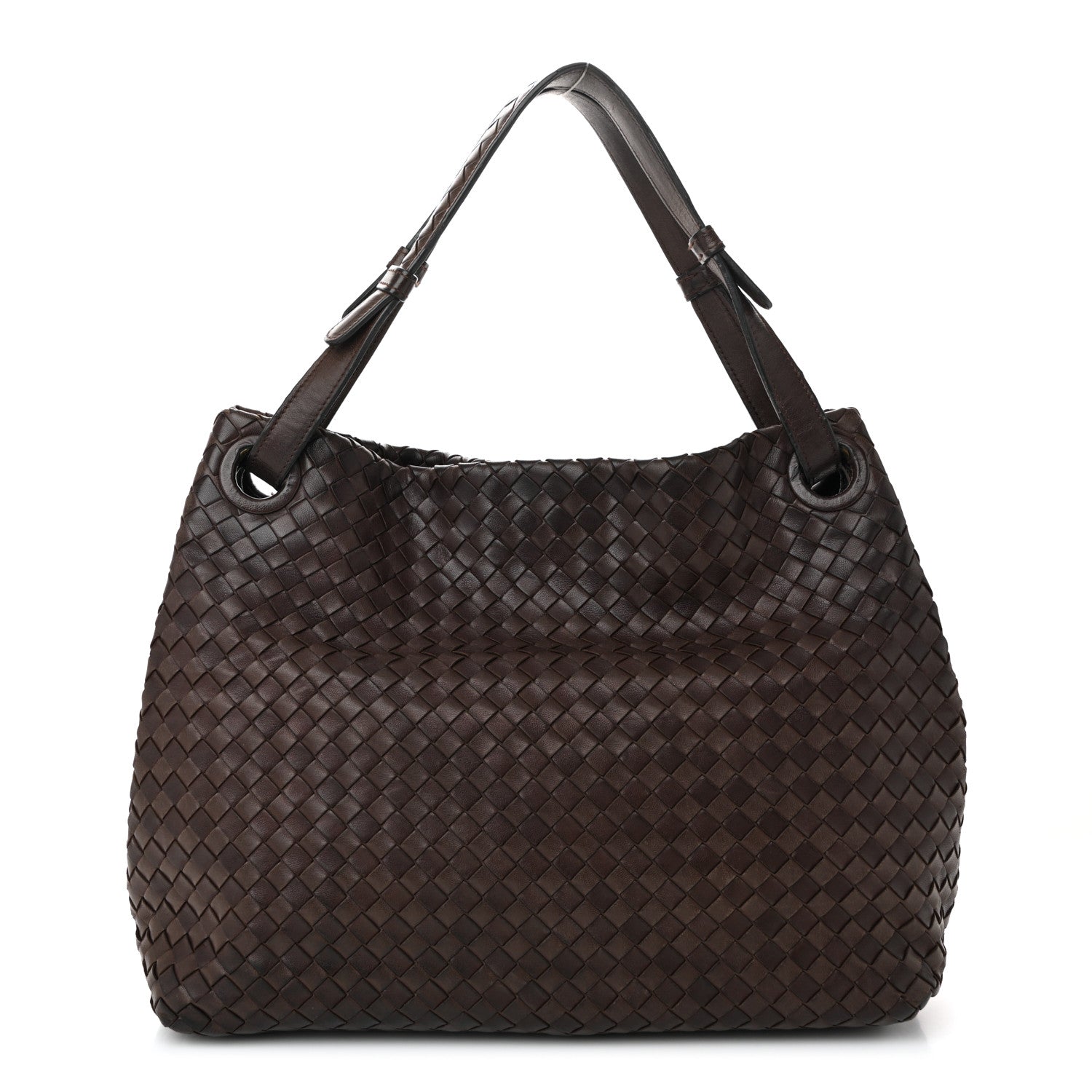 Bottega Veneta Nappa Intrecciato Bella Tote Ebano 1 of 19