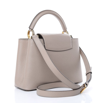 Louis Vuitton Taurillon Capucines BB Galet 3 of 8