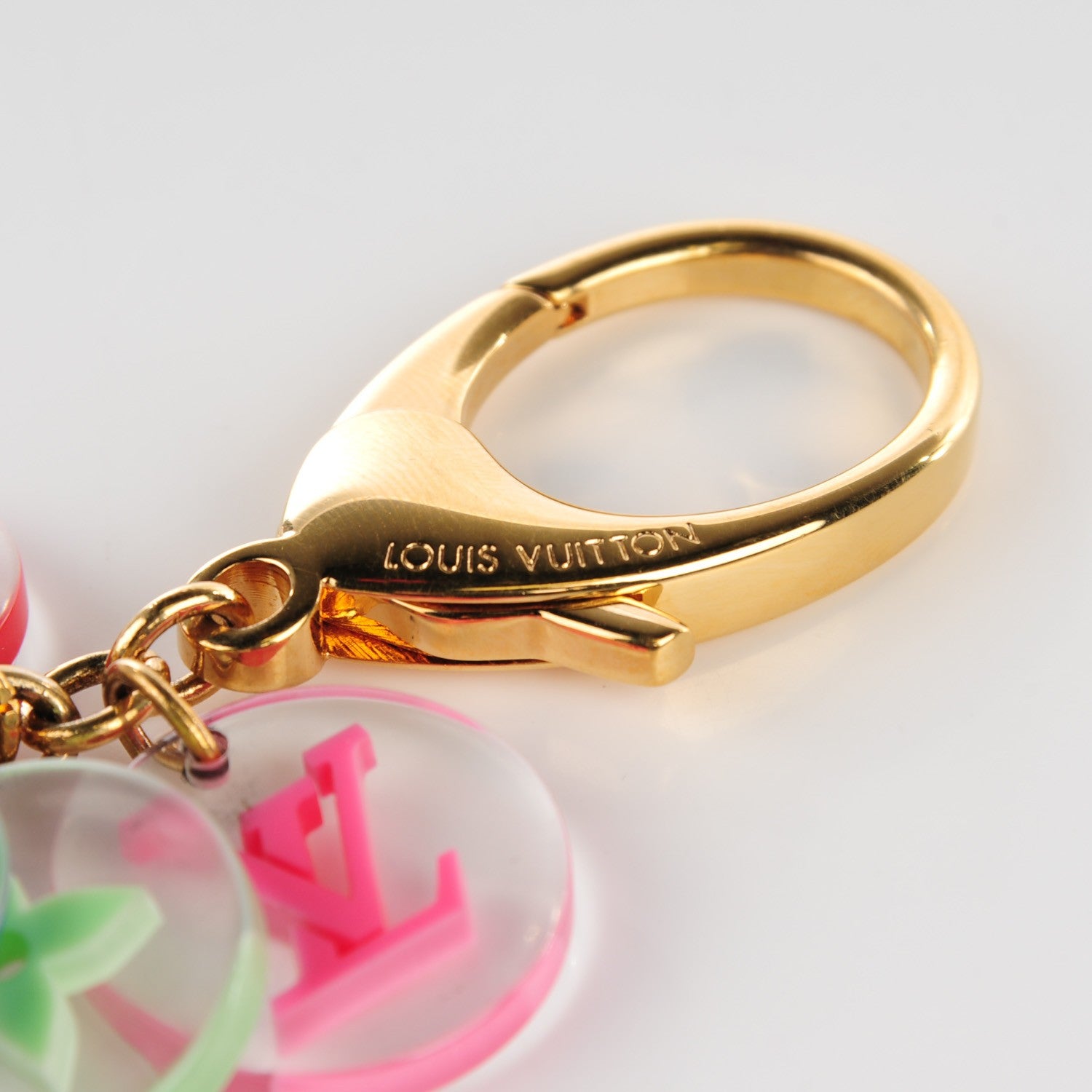 Louis Vuitton Resin Candy Fleurs Bag Charm Multicolor 4 of 5