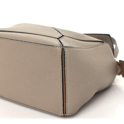 Loewe Grained Calfskin Small Puzzle Bag Sand Mink 9 of 10