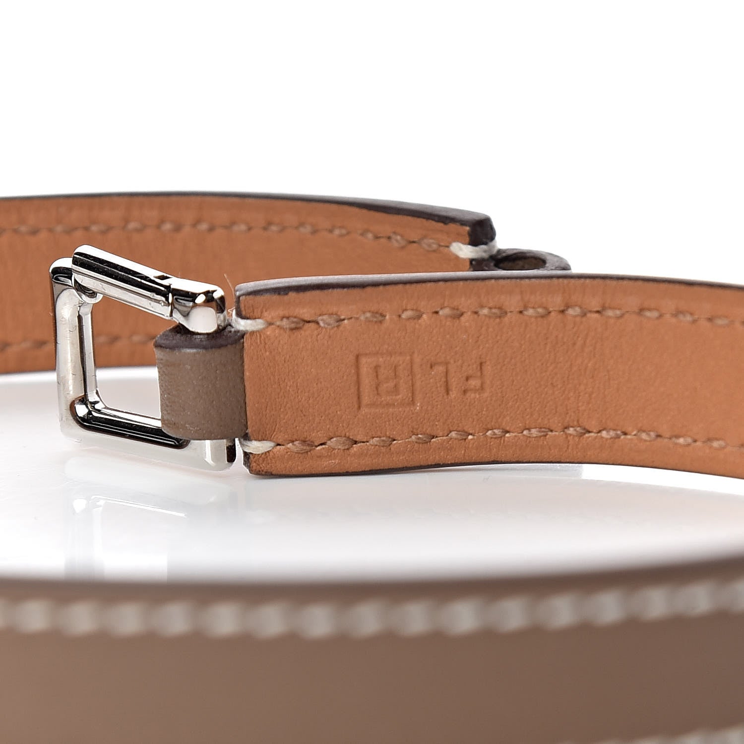 Hermes Swift Rivale Double Tour Bracelet S Etoupe 5 of 6