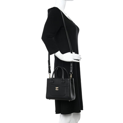 Chanel Grained Calfskin Mini Neo Executive Shopper Tote Black 2 of 12