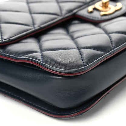 Chanel Calfskin Quilted Large Perfect Edge Flap Black 10 of 15