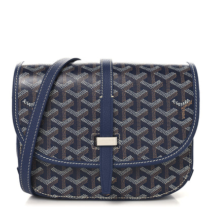 Goyard Goyardine Belvedere II PM Messenger Bag Navy 1 of 9