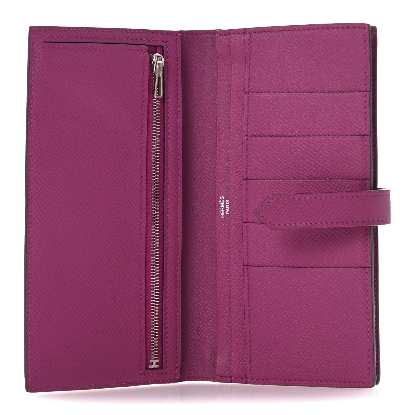 Epsom Bearn Gusset Wallet Rose Pourpre