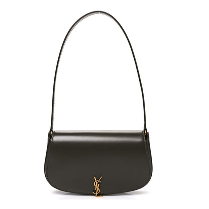 Saint Laurent Box Calfskin Mini Voltaire Shoulder Bag Urban Grey 1 of 10