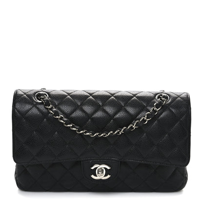 Chanel Caviar Quilted Medium Double Flap Black 1 of 11