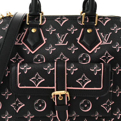 Louis Vuitton Monogram Fall for You Speedy Bandouliere 25 Black 7 of 9