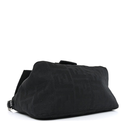 Fendi Zucchino Mini Mama Baguette Black 4 of 10