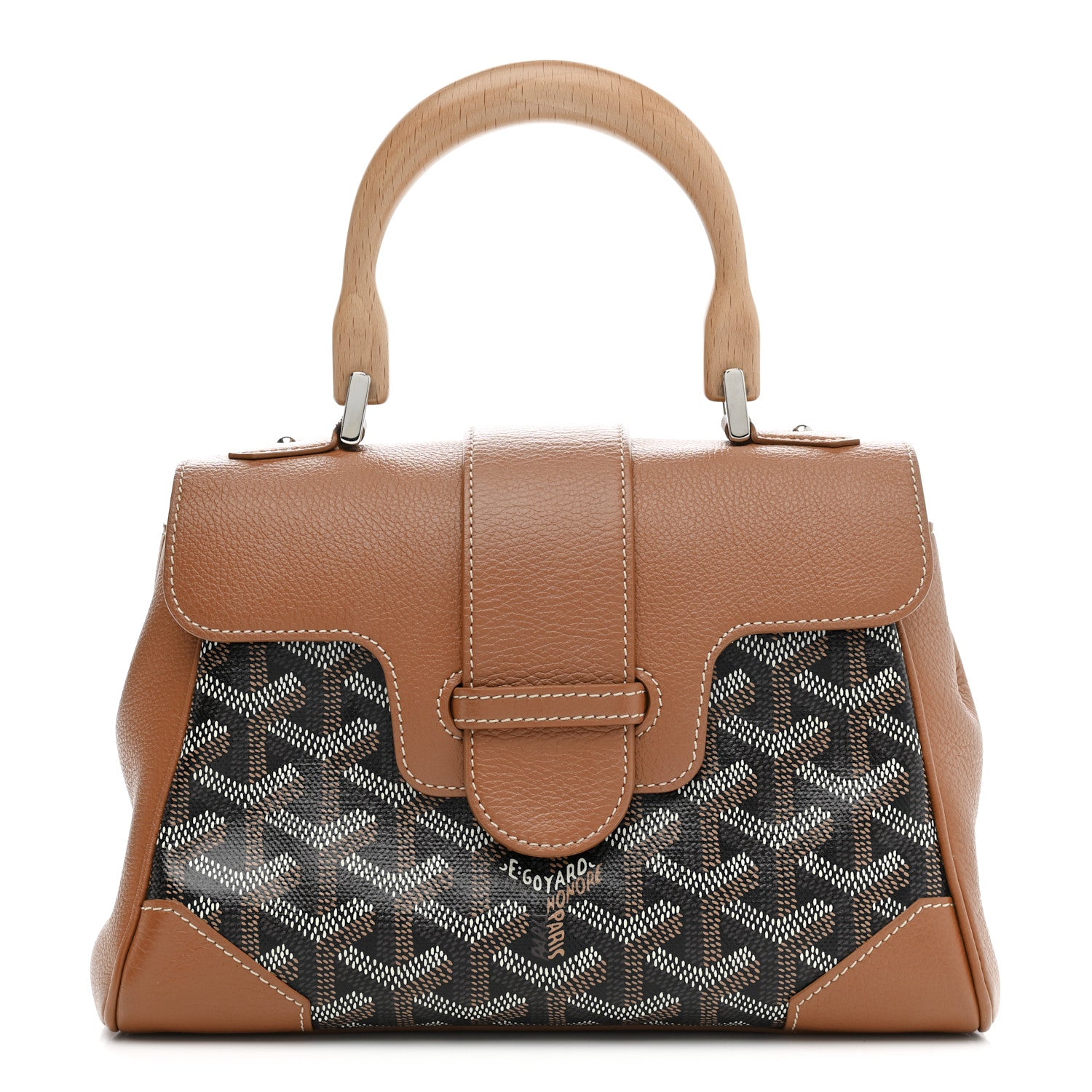 Goyard Goyardine Mini Saigon Black Gold 1 of 12