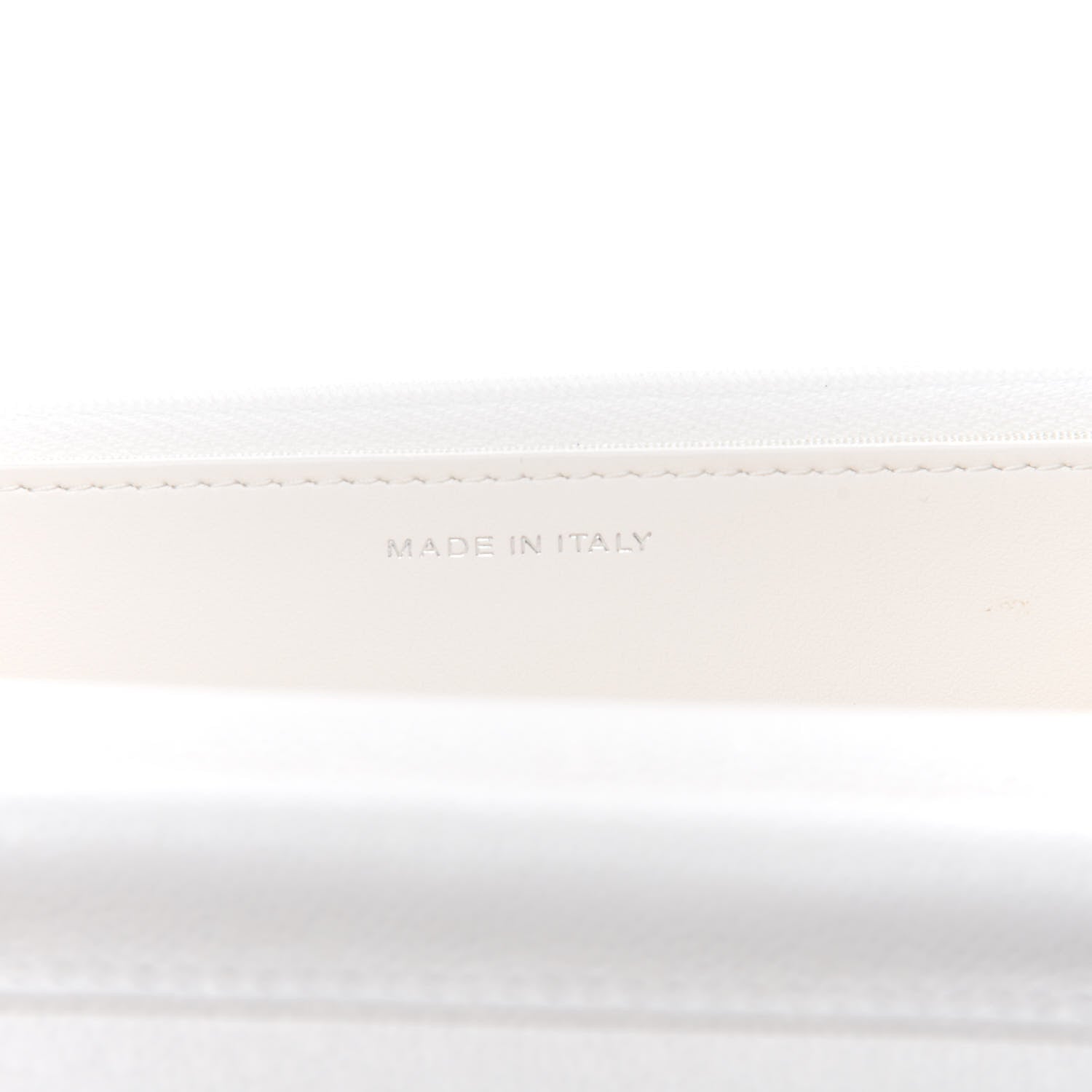 Chanel Caviar Quilted Wallet On Chain WOC White 6 of 8