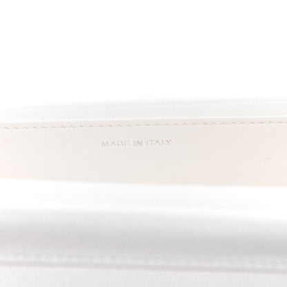 Chanel Caviar Quilted Wallet On Chain WOC White 6 of 8