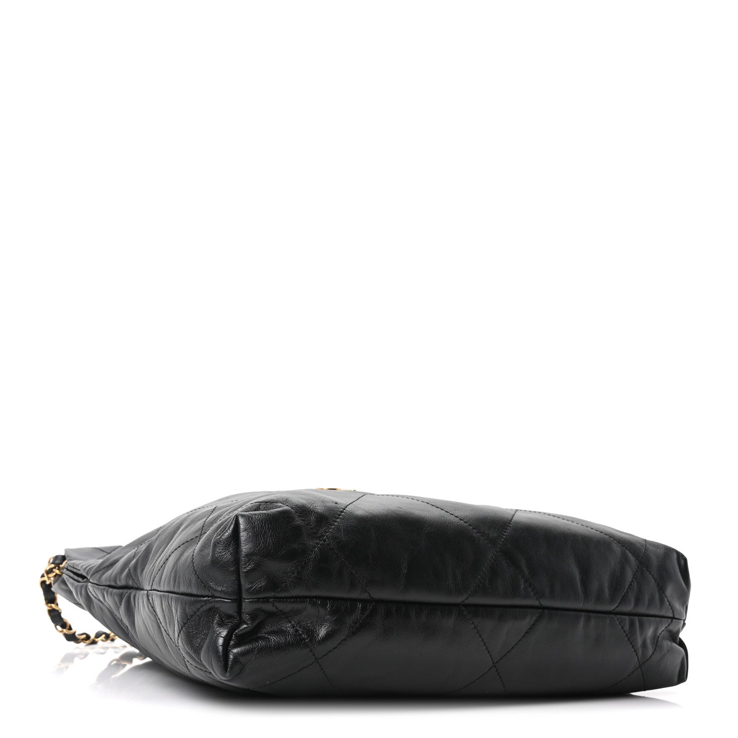 Chanel Shiny Calfskin Quilted Small Chanel 22 Black 7 of 19