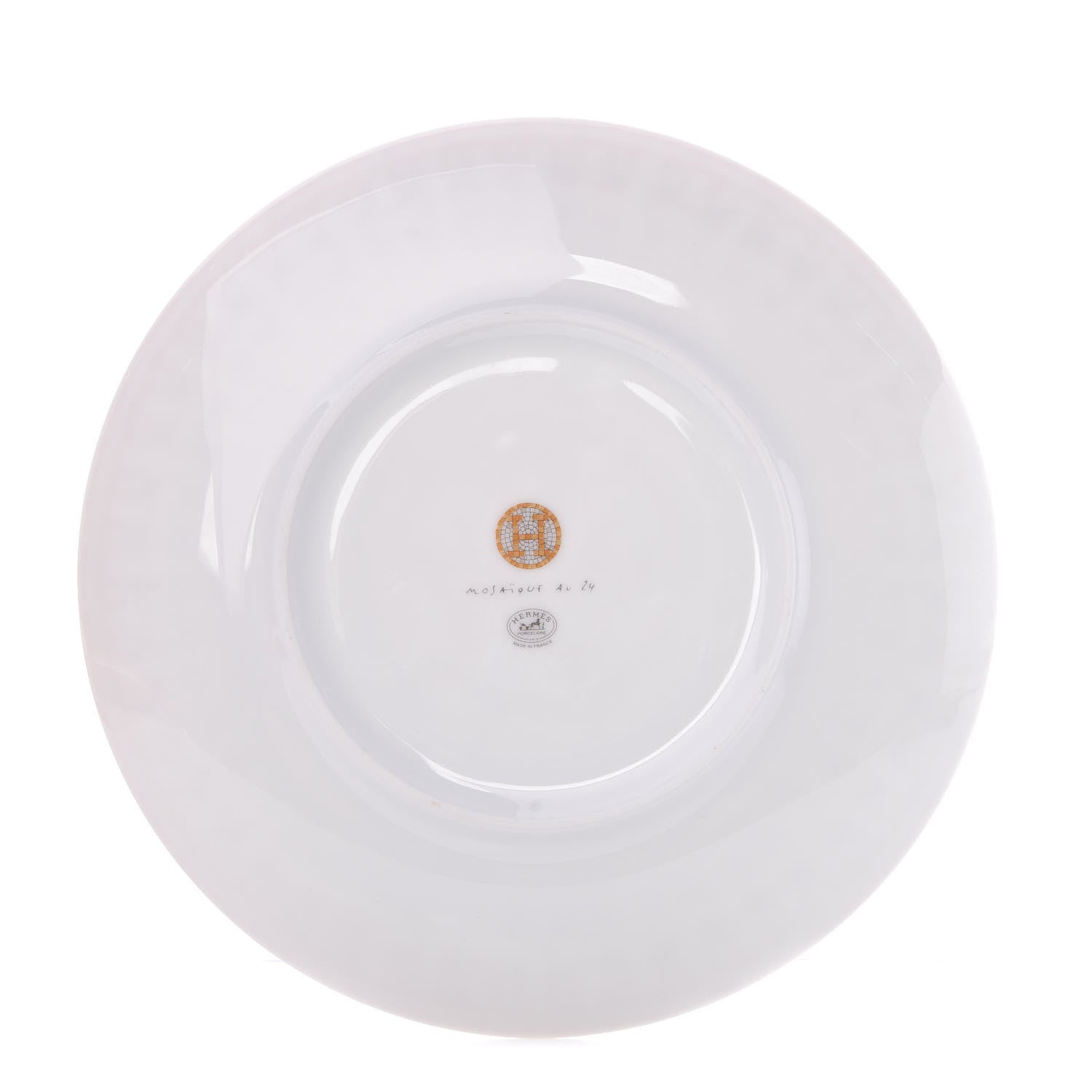Hermes Porcelain Mosaique au 24 Dessert Plate 8.3 3 of 8