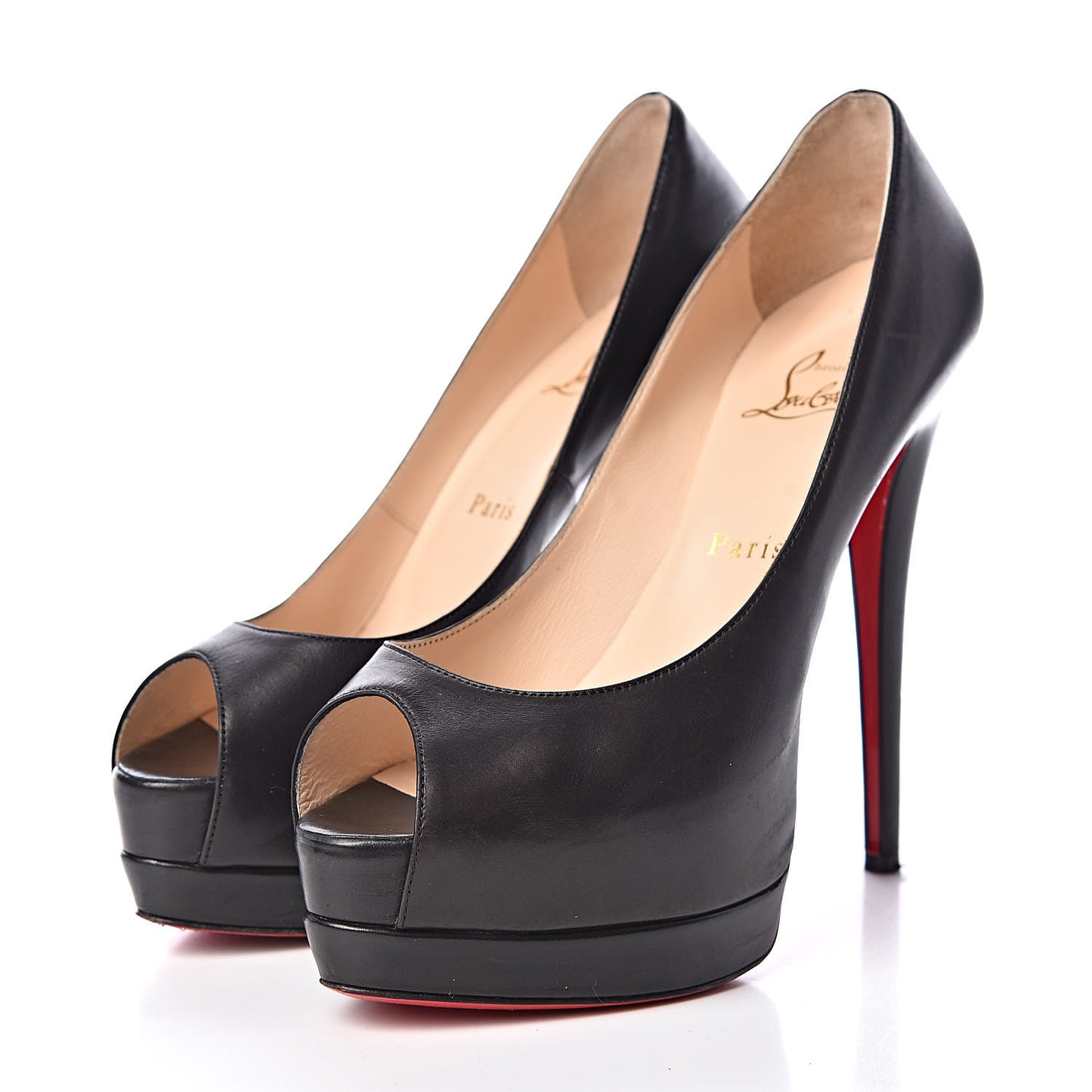 Calfskin Palais Royal 140 Pumps 37.5 Black