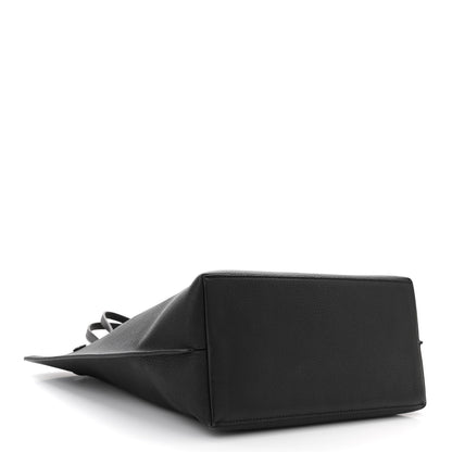 Louis Vuitton Calfskin Lockme Go Tote Black 4 of 10