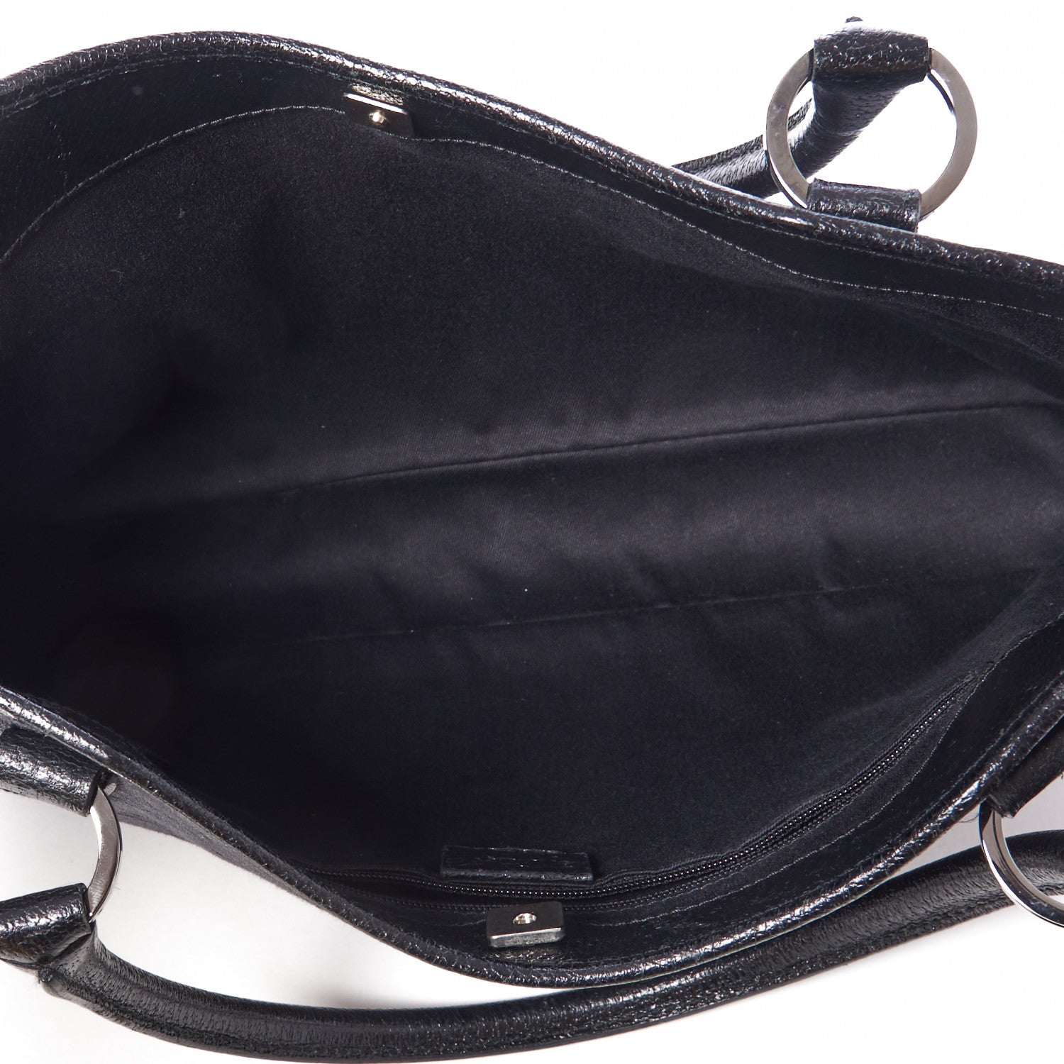 Gucci Monogram Shoulder Bag Black 4 of 7