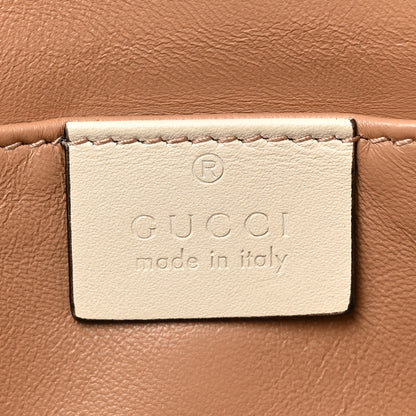 Gucci Nappa Pearl Studded Mini Queen Margaret Broadway Shoulder Bag Mystic White 6 of 12