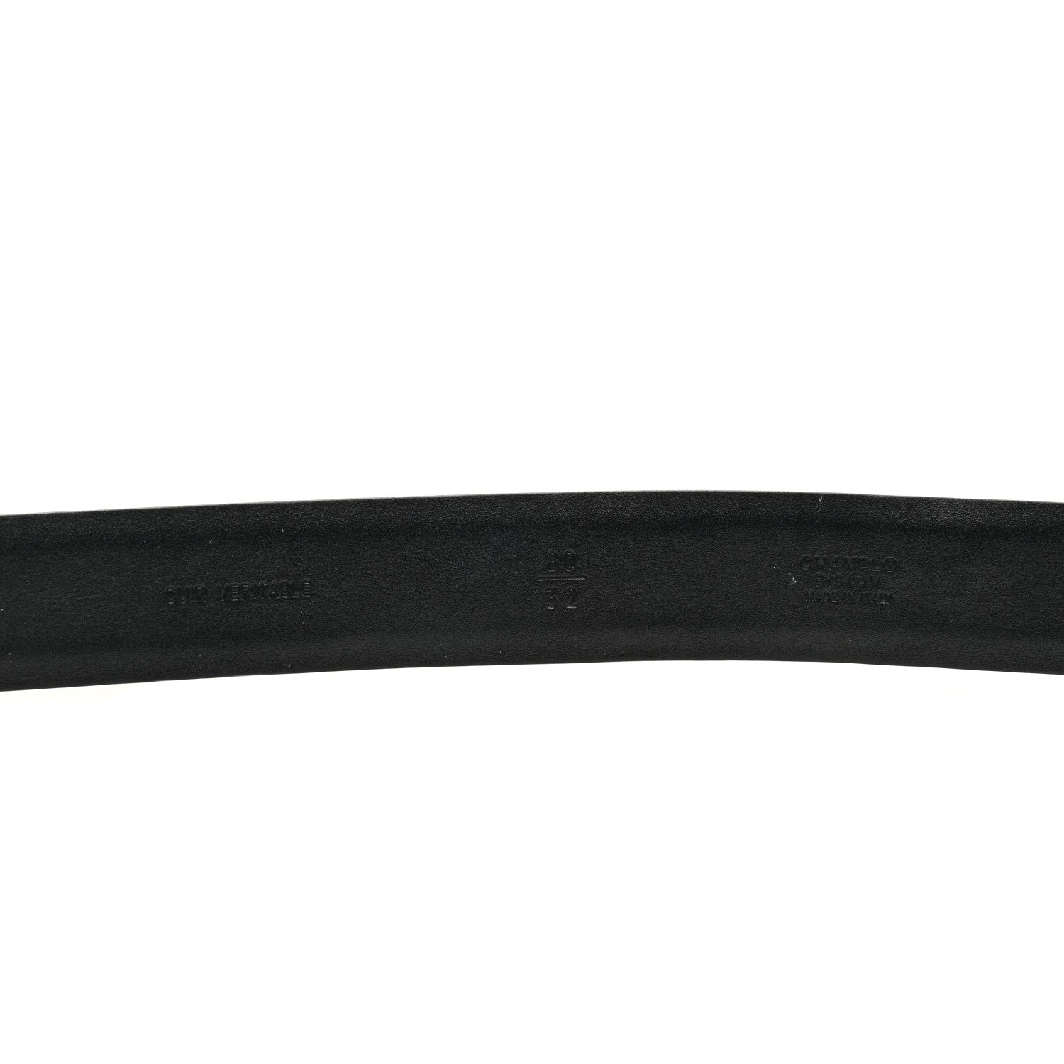 Chanel Lambskin CC Chain Belt 80 32 Black 3 of 4