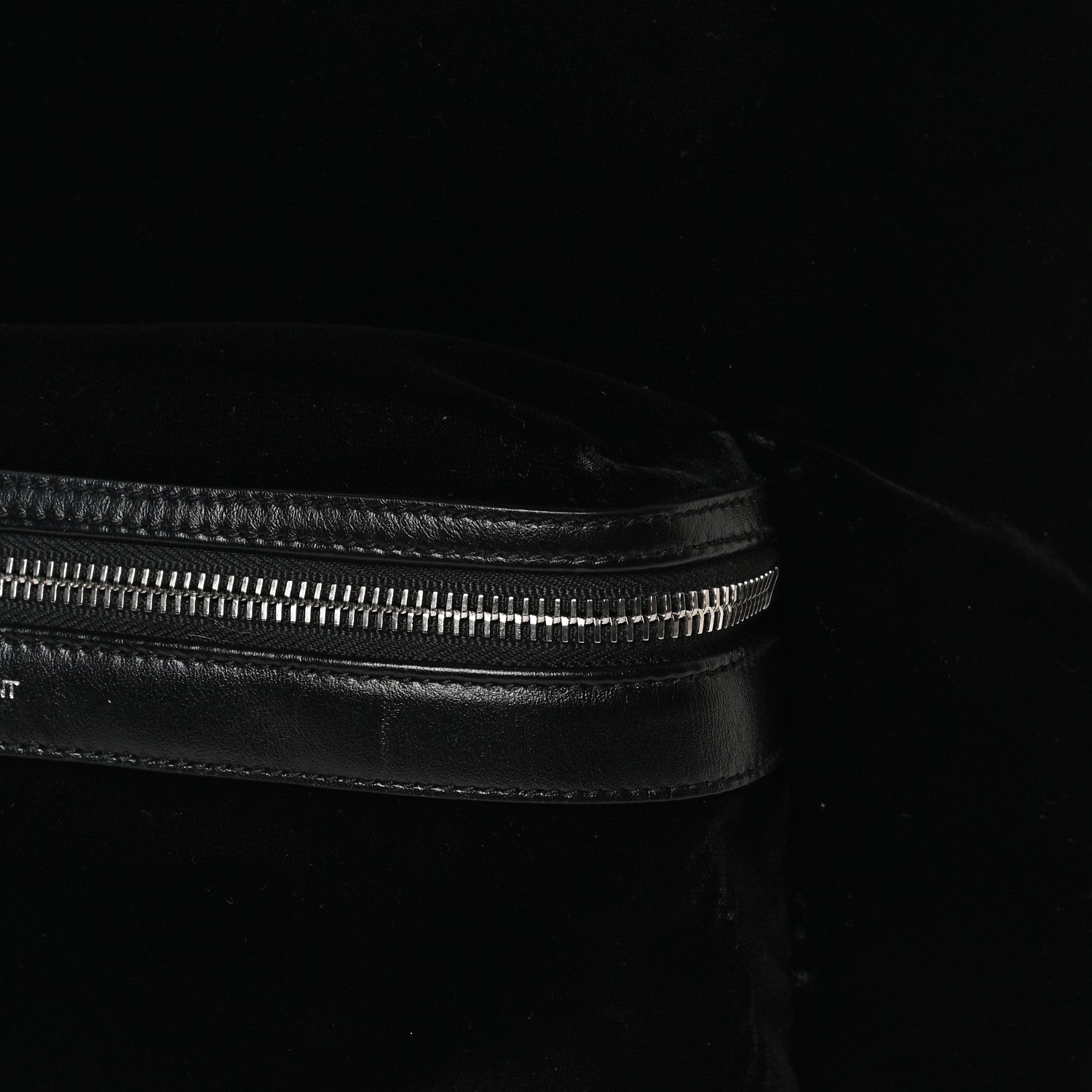Saint Laurent Velvet Mini City Backpack Black 11 of 11