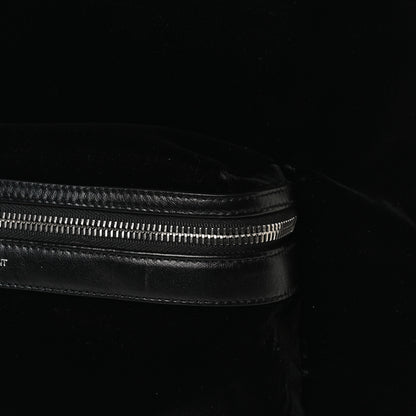 Saint Laurent Velvet Mini City Backpack Black 11 of 11