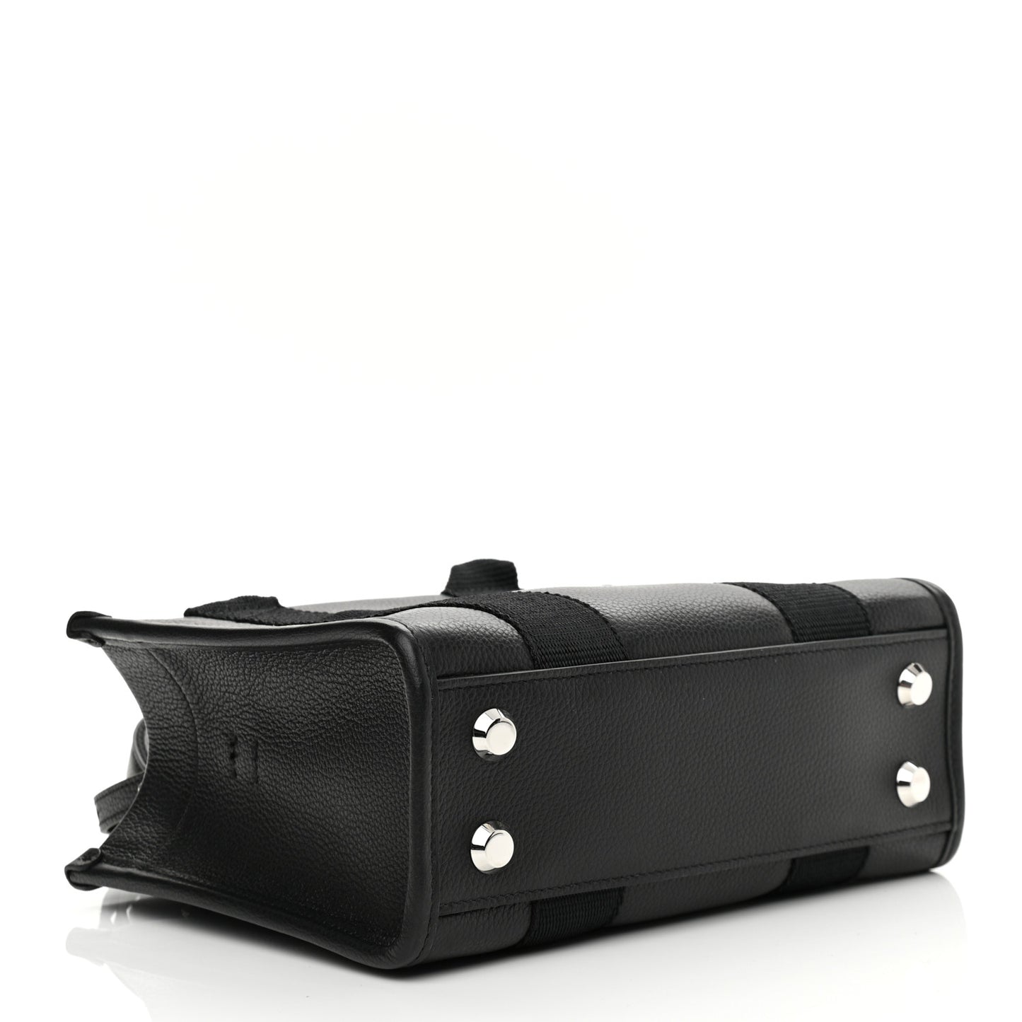 Calfskin XS Hardware Tote Black