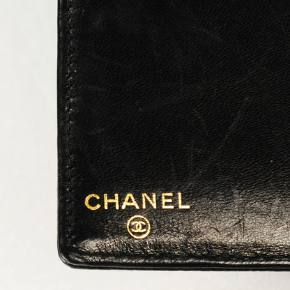 Chanel Caviar Timeless CC Compact French Wallet Black 6 of 8