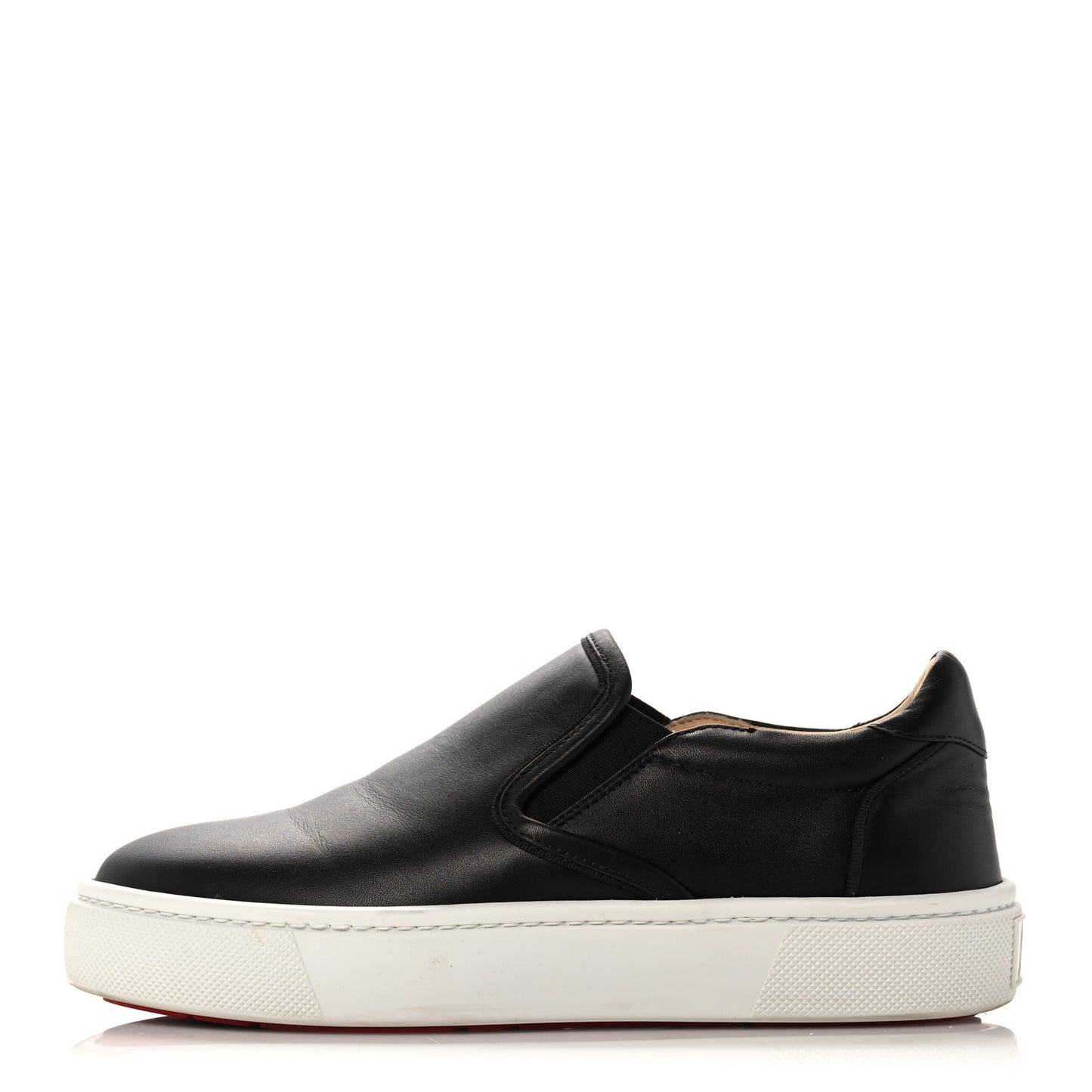 Calfskin Masteraltissima Flat Sneakers 37 Black
