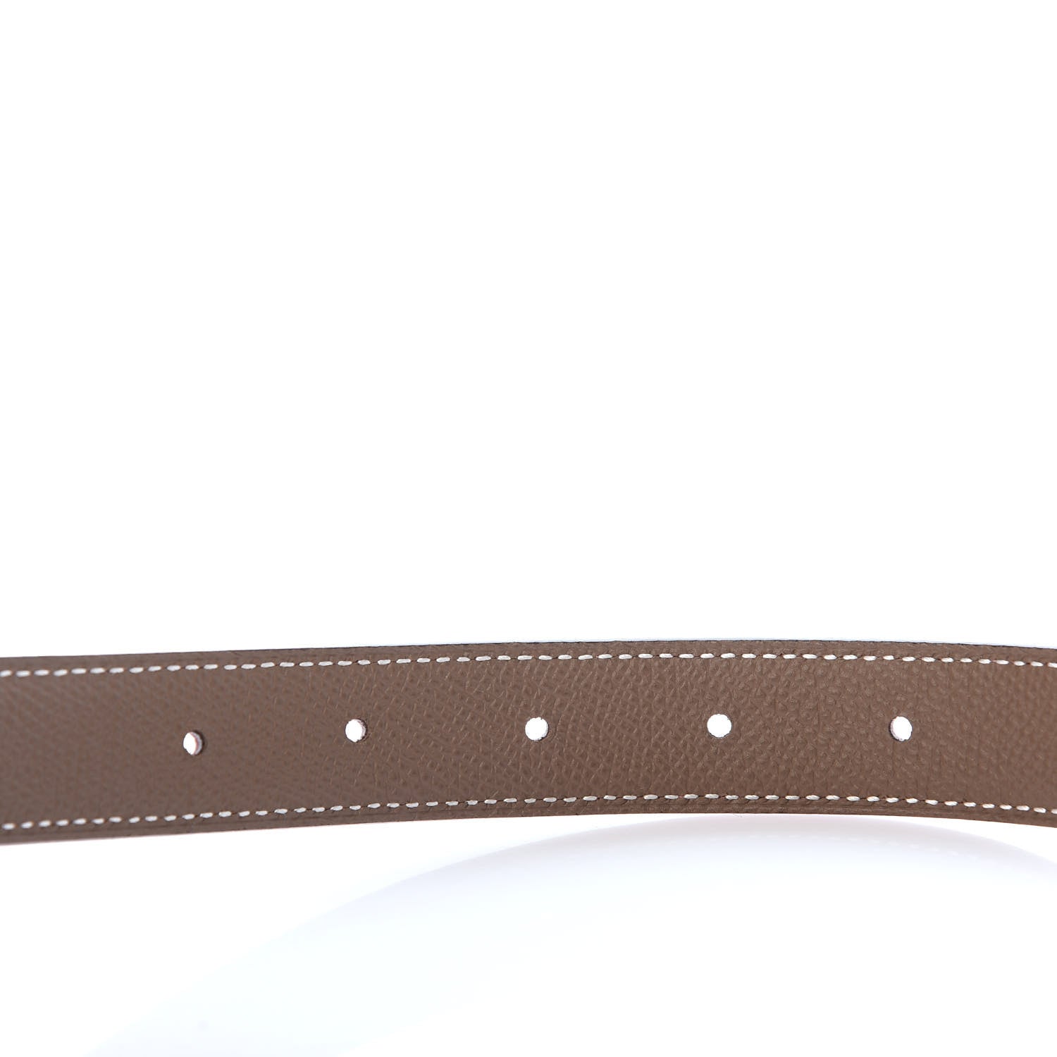 Hermes Swift Epsom 24mm Mini Constance H Belt 75 Etoupe Rose Sakura 5 of 6