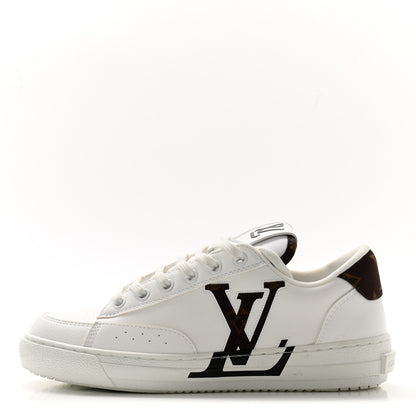Louis Vuitton Charlie Sneakers 36 White Cacoa Brown 1 of 8