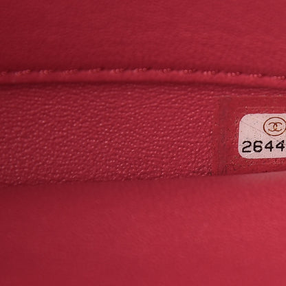 Chanel Lambskin Quilted Small Trendy CC Dual Handle Bag Dark Pink 7 of 13