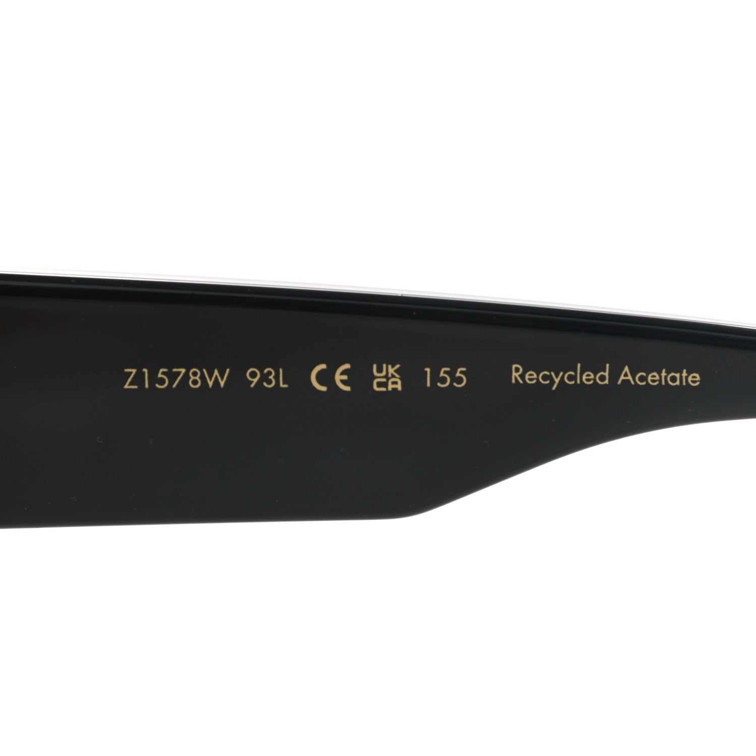 Louis Vuitton Acetate Swarovski Crystal Cyclone Sunglasses Z1578W Black 6 of 9