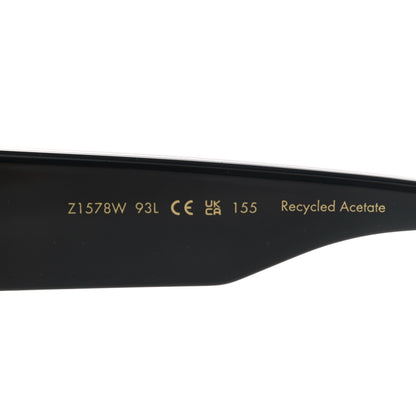 Louis Vuitton Acetate Swarovski Crystal Cyclone Sunglasses Z1578W Black 6 of 9